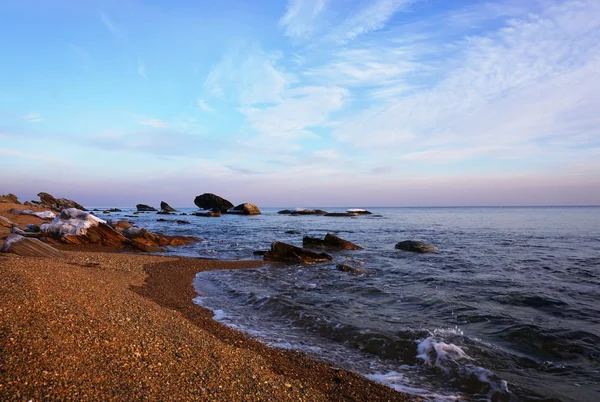 日本海域的海岸线 — 图库照片