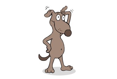 Dog Watcher searching for something