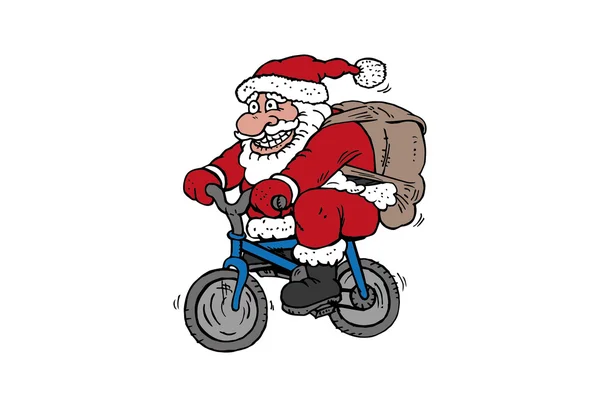Santa binicilik bisiklet