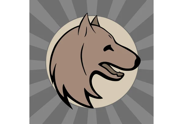 Shepherd dog illustration, idea for a logo