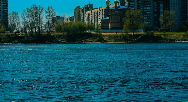 Naturaleza Primavera Los Suburbios San Petersburgo — Foto de Stock