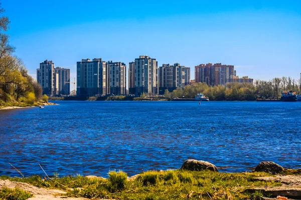 Naturaleza Primavera Los Suburbios San Petersburgo — Foto de Stock