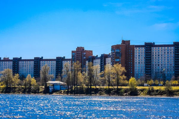 Naturaleza Primavera Los Suburbios San Petersburgo — Foto de Stock