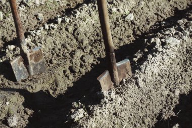 Yazın köyde kırsal işler.