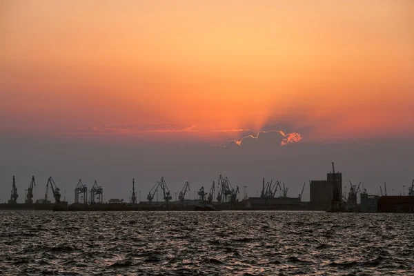 Porto di Salonicco — Foto Stock