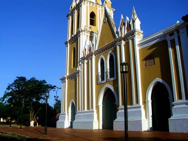 Chiesa Coloniale Della Città Coro Venezuela — Foto Stock