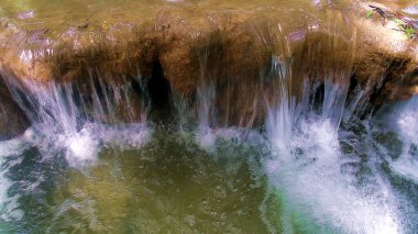 One of the waterfalls of the El Altar waterfall, Barquisimeto Venezuela clipart