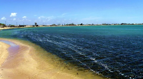 El Cason plajı, Paraguana yarımadasında, Falcon State, Venezuela