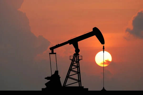 Ölplattform Energie Industrie — Stockfoto