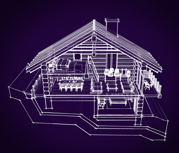 3-я секция загородного дома
