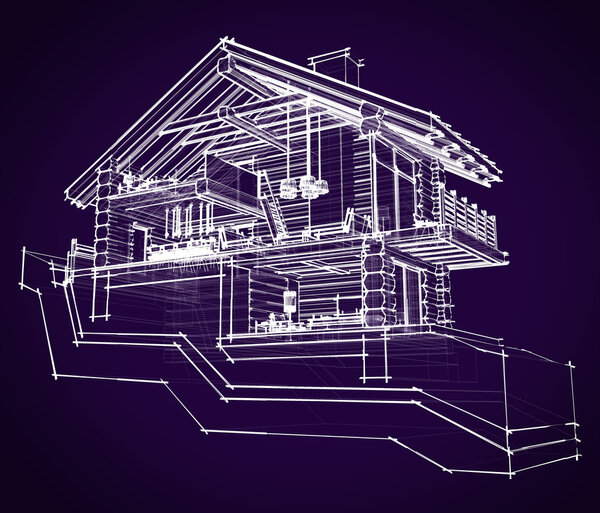 3-я секция загородного дома
