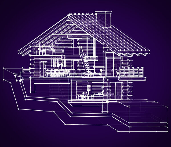 3-я секция загородного дома
