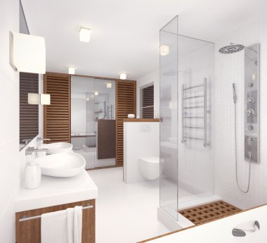 Banyo 3D rendering