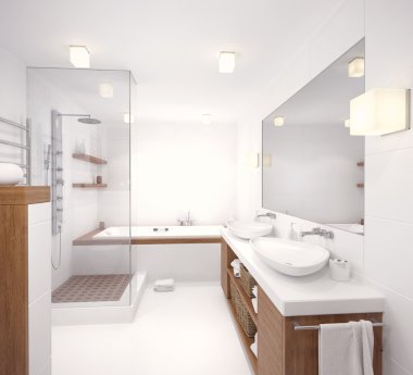 Banyo 3D rendering