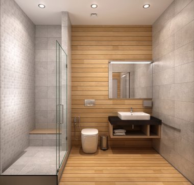 Banyo 3D rendering
