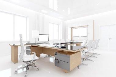 3D render merkez ofisi