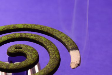 Sivrisinek bobini, sivrisinek kovucu tütsüdür. Genellikle spiral şeklindedir. Neem 'in yaptığı sivrisinek ilacı yeşil renk bırakır.