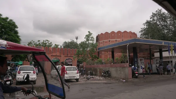 Jaipur Rajasthan India Agosto 2019 Jaipur City Market Area Pink — Foto Stock