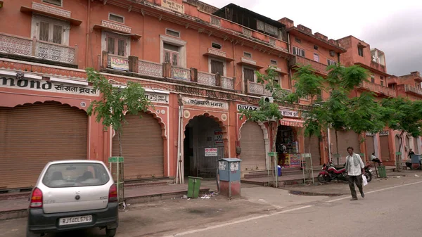 Jaipur Rajasthan Índia Agosto 2019 Área Mercado Cidade Jaipur Com — Fotografia de Stock