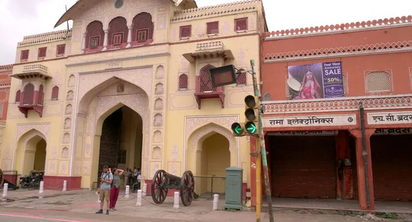 Jaipur Rajasthan Ινδία Αυγούστου 2019 Jaipur Περιοχή Της Αγοράς Της — Φωτογραφία Αρχείου