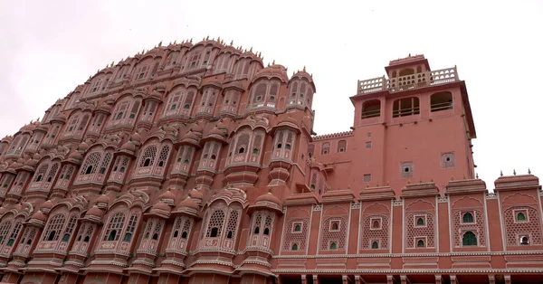 Jaipur Rajasthan India Agosto 2019 Frente Palacio Hawa Mahal Palacio —  Fotos de Stock