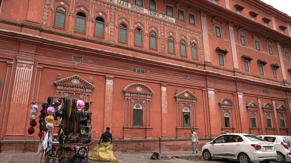 Jaipur Rajasthan India Серпня 2019 Jaipur Міський Ринок Рожевими Кольорами — стокове фото