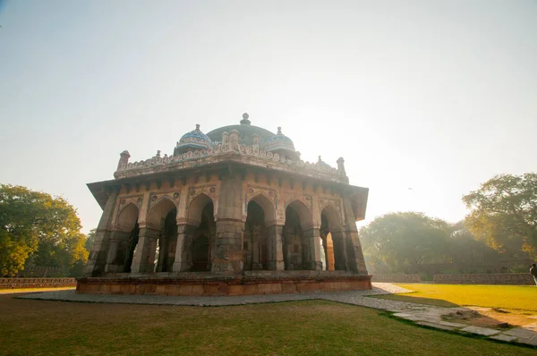 Isa Khan Tomb Situated Mughal Emperor Humayun Tomb Complex Delhi — Stock Photo, Image