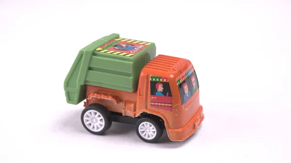 Pune Índia Abril 2020 Fechar Ambulância Brinquedo Com Caminhão Lixo — Fotografia de Stock