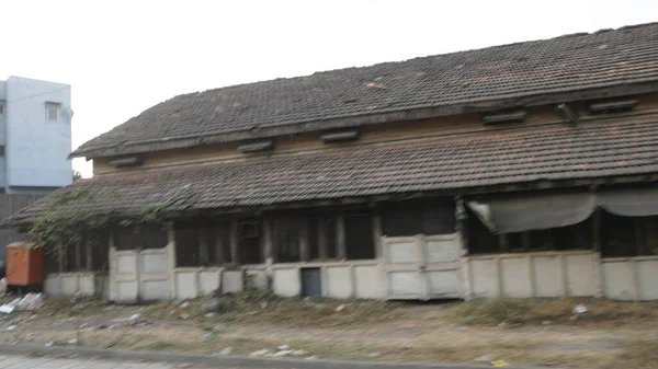 旧インド通りの古い建物 昼間の景色 — ストック写真