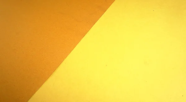 Fondo Papel Amarillo Marrón Concepto Colores Primarios Líneas Angulares Diagonales — Foto de Stock