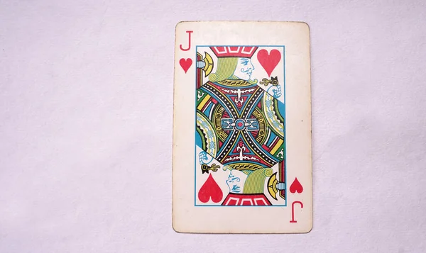 Pune Maharashtra India 20Th May 2020 Playing Card Isolated White — Stock Photo, Image