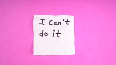 Yapabilirim. Motivasyon sözcükleri. Yetenek ve olasılığın motivasyon mesajını kavra.