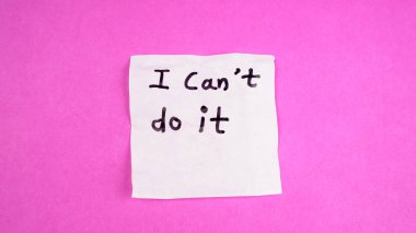 Yapabilirim. Motivasyon sözcükleri. Yetenek ve olasılığın motivasyon mesajını kavra.