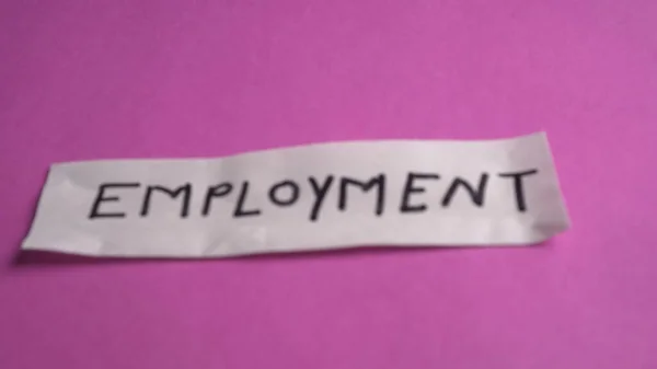 Концепция Сокращения Рабочих Мест Сокращению Безработице — стоковое фото