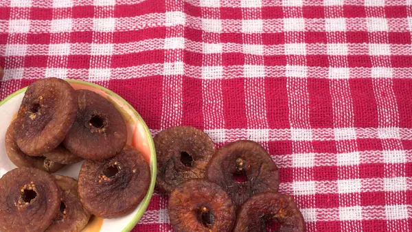 Taze Incir Anjeer Meyvesi Sağlıklı Vegan Gıda Konsepti Mutfak Masasının — Stok fotoğraf