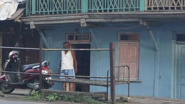 Typical Street Indian Town — Foto de Stock