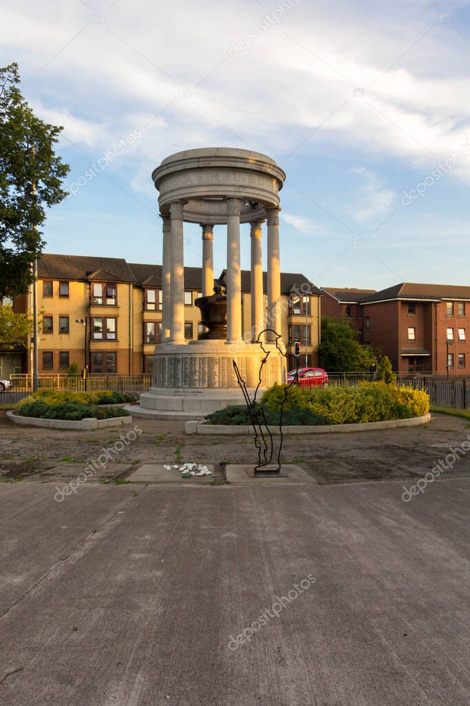 Coatbridge, Scotland Coatbridge Great War Memorial (en inglés