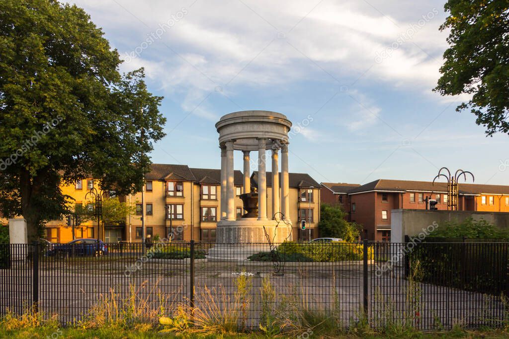 Coatbridge, Scotland Coatbridge Great War Memorial (en inglés