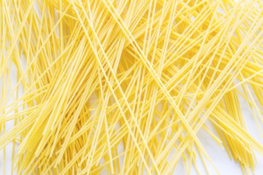 Ciddi bir şekilde kesintiye yerleştirilen spagetti.