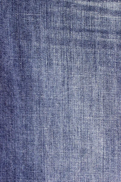 Blauw denim jeans textuur. het patroon van de stof van het blauwe jean. Jeans backgr — Stockfoto