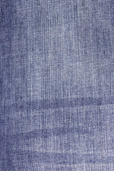 Blue jeans fabric surface texture, denim cloth background_ — Stock fotografie