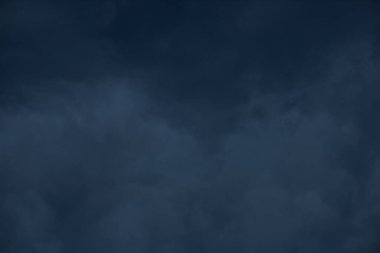 Background of dark sky and cloud before rain