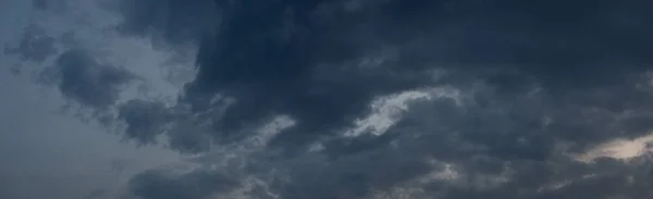 Background of dark sky and cloud before rain