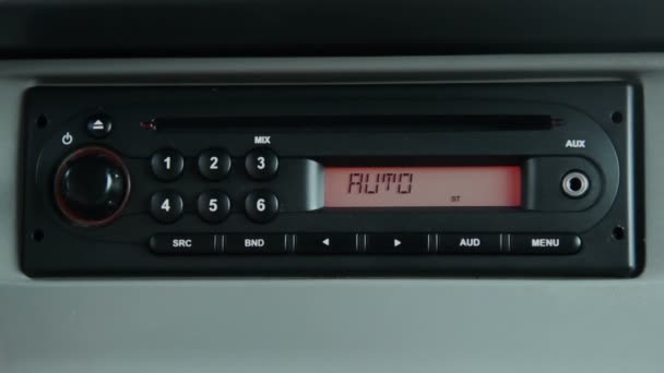 Auto Radio — Video Stock