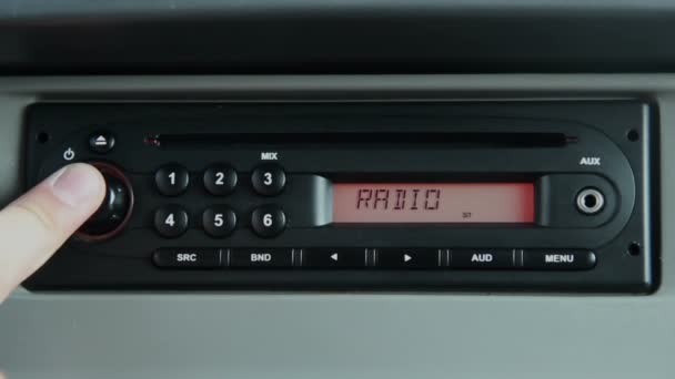 Auto Radio — Video Stock