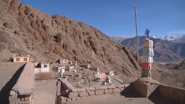 Mosteiro de Hemis em Ladakh, Jammu e Caxemira, Índia — Vídeo de Stock