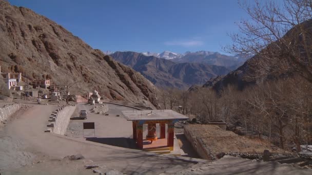 Hemis-Kloster in ladakh, jammu und kashmir, Indien — Stockvideo