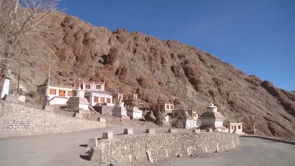 HEMIs kloster i Ladakh, Jammu och Kashmir, Indien — Stockvideo