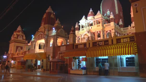 Exterior del hotel en Delhi — Vídeo de stock