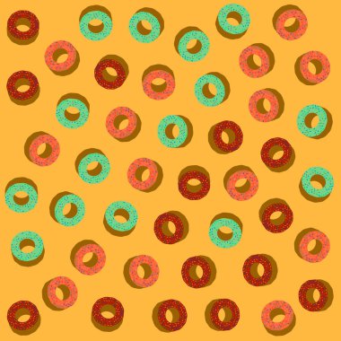 donutlu arka plan, turta